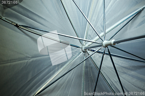 Image of view inside photography umbrella