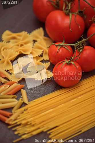 Image of food pasta background 