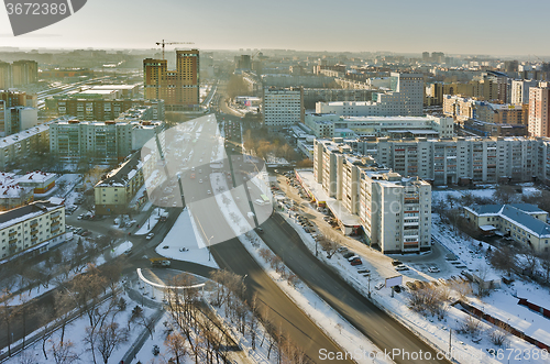 Image of Construction of residential house in Tyumen