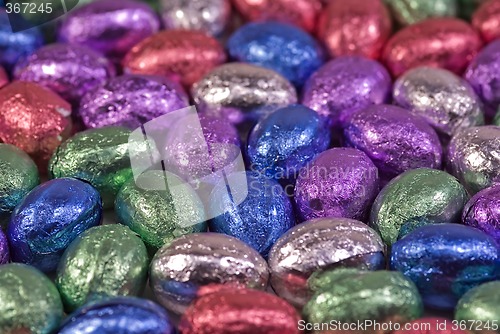 Image of colourful eggs