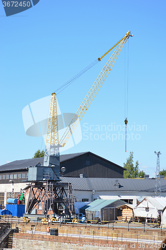 Image of Small Industrial Crane