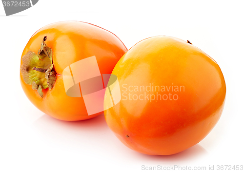 Image of fresh ripe persimmons