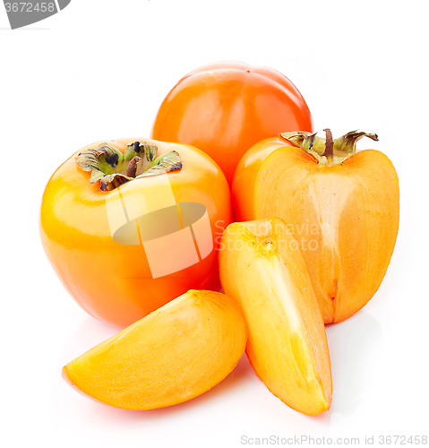 Image of fresh ripe persimmons