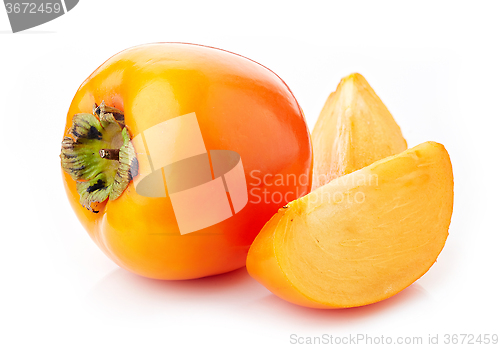 Image of fresh ripe persimmons