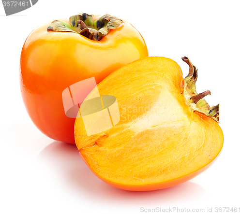 Image of fresh ripe persimmons