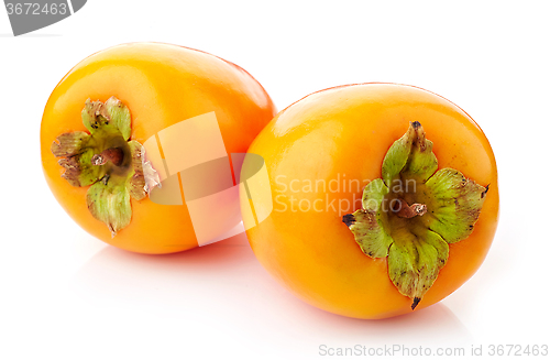 Image of fresh ripe persimmons