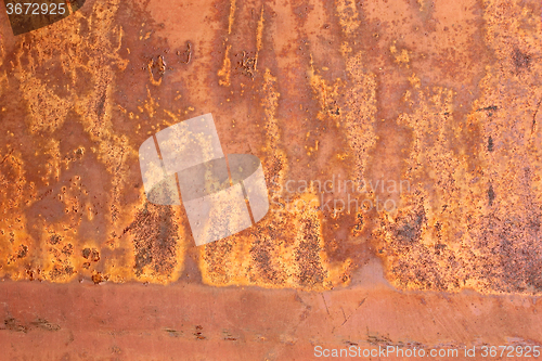 Image of Old rusty metal surface