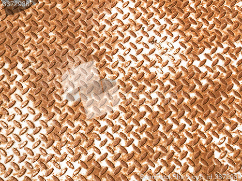 Image of Retro looking Rusted steel