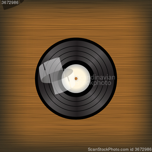 Image of Old Vinyl  Disc