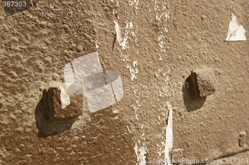 Image of Old Door, Close up