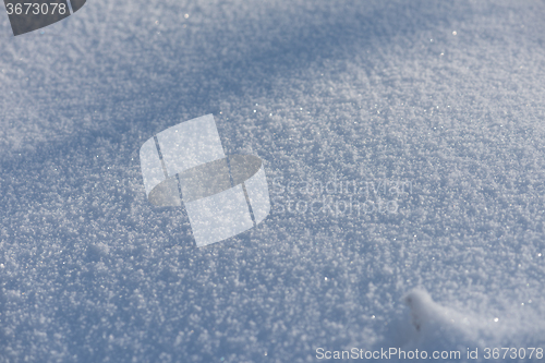 Image of fresh snow background
