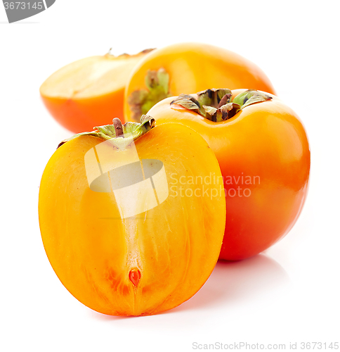 Image of fresh ripe persimmons