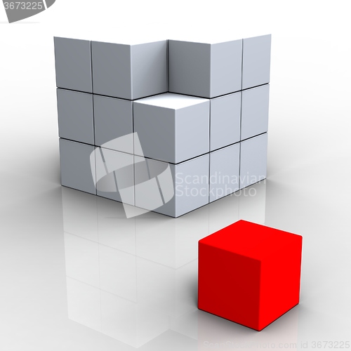 Image of Different Block Shows Standing Out