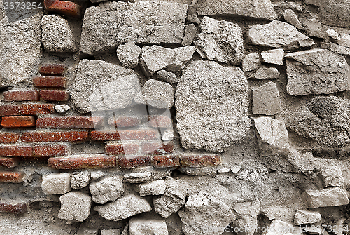 Image of Texture of the ancient wall 