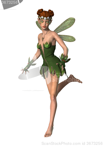 Image of Spring Fairy on White