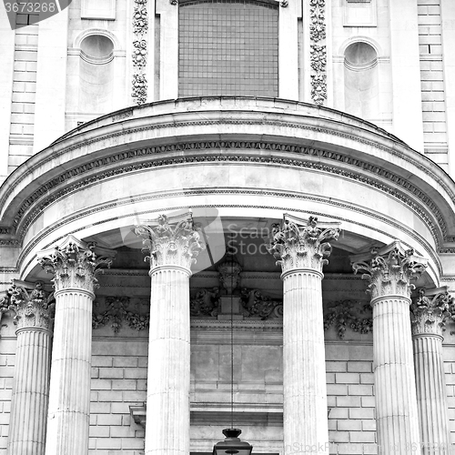 Image of st paul cathedral in london england old construction and religio