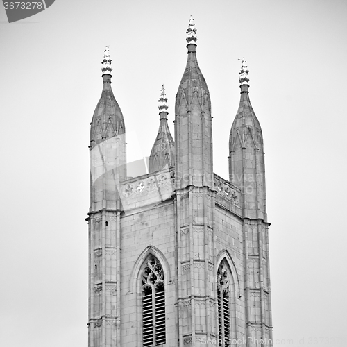 Image of st paul cathedral in london england old construction and religio