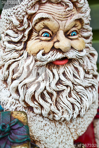 Image of Santa Claus statue