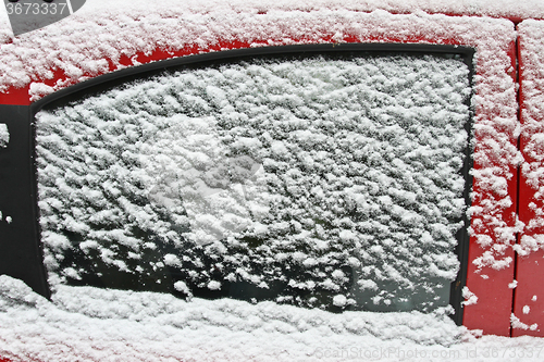Image of Car under the snow