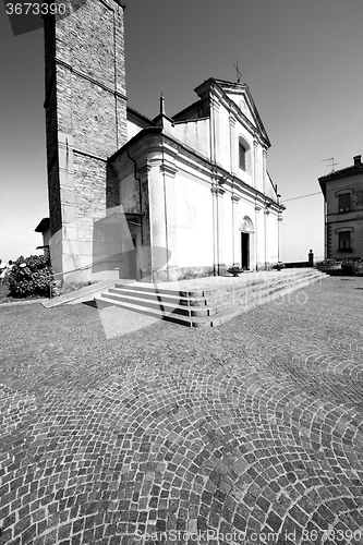 Image of monument old architecture in italy europe milan religion       a