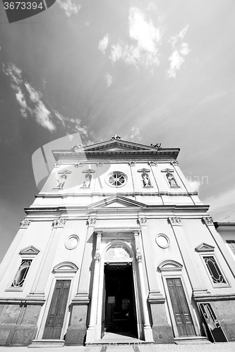 Image of monument old architecture in italy europe milan religion       a