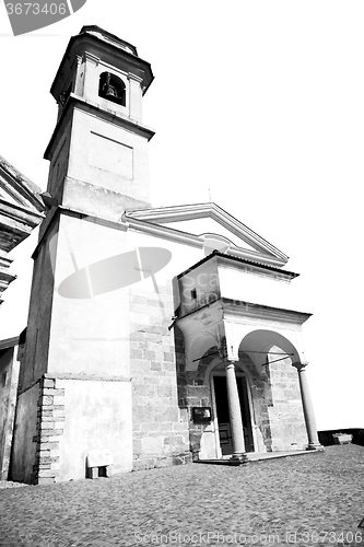 Image of monument old architecture in italy europe milan religion       a