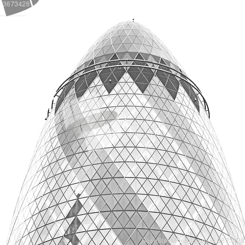 Image of new     building in london skyscraper      financial district an