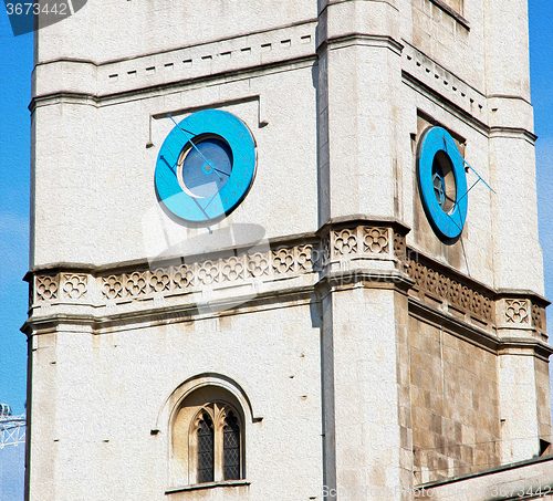 Image of   westminster  cathedral in london england old  construction and