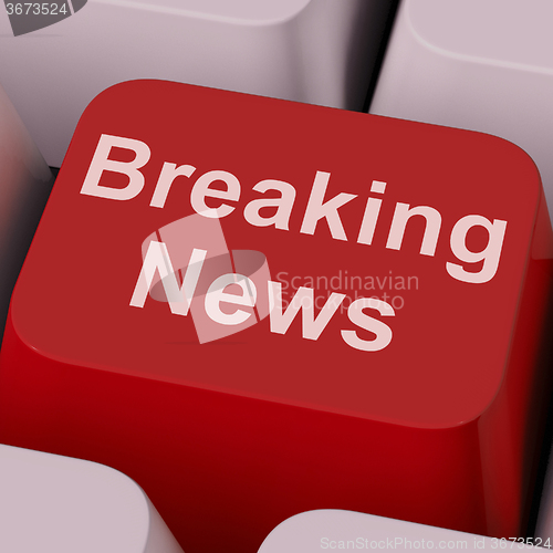 Image of Breaking News Key Shows Newsflash Broadcast Online