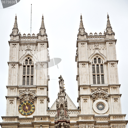 Image of   westminster  cathedral in london england old  construction and