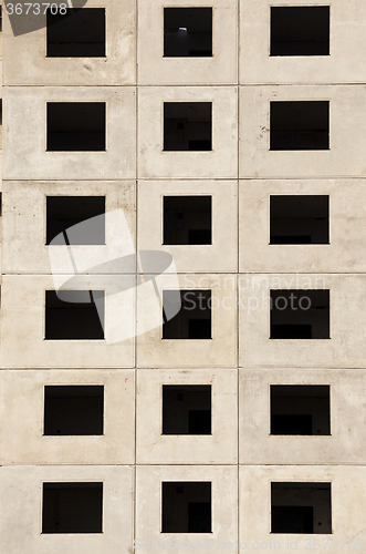 Image of wall of a house under construction 