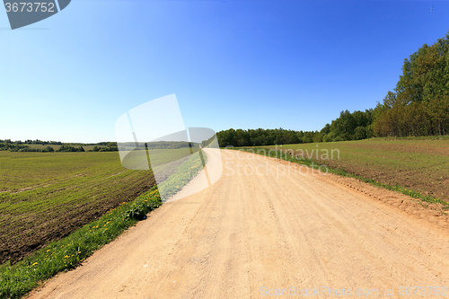 Image of   Rural Dirt road.  
