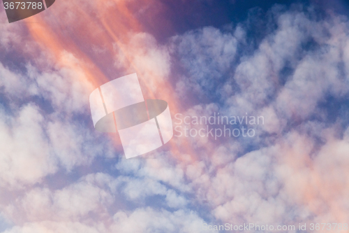Image of during the dawn sky  