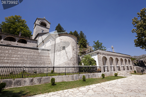 Image of Cetinje Monastery .  Montenegro