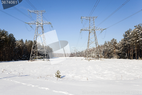 Image of Power in the winter  