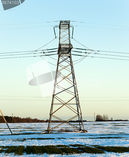 Image of Power in the winter  