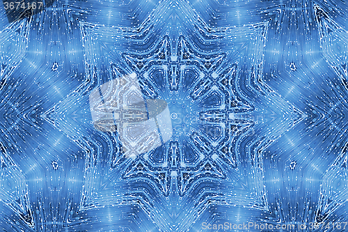 Image of Blue abstract pattern