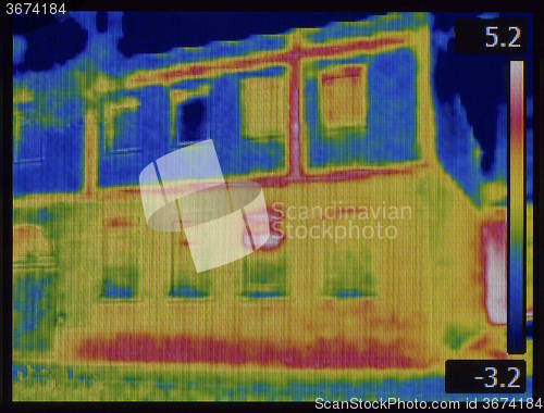 Image of Facade Leaking Infrared