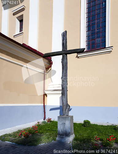 Image of Catholic Church .  close-up