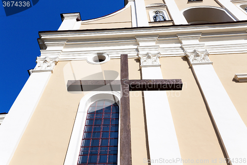 Image of church in Hrodna 