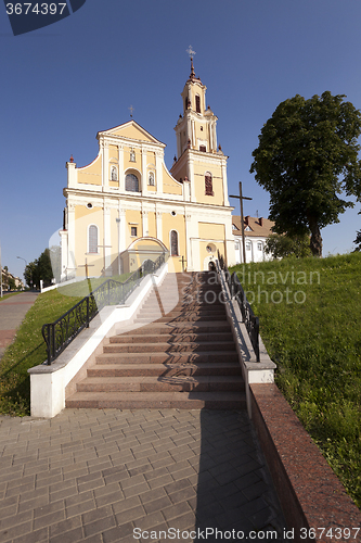Image of church in Hrodna  