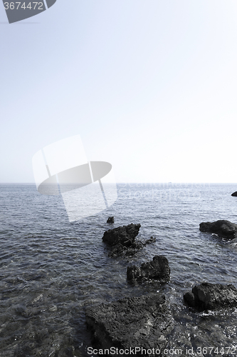 Image of   close-up. Adriatic Sea