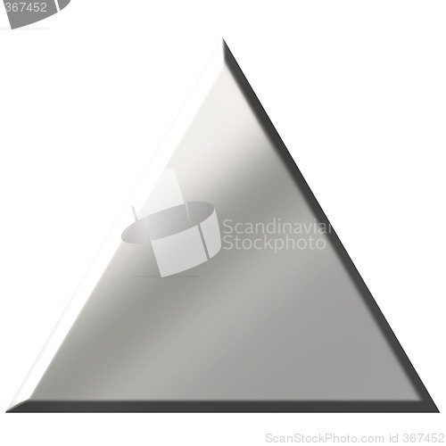 Image of 3d Steel Triangle