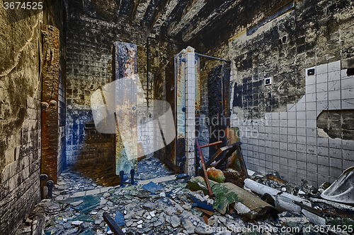 Image of Mental Hospital Bathroom