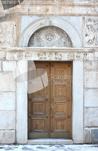 Image of Antique Orthodox Church Door