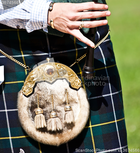 Image of Scottish bagpipe