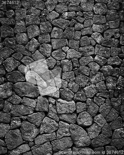 Image of Hand crafted mosiac granit wall background