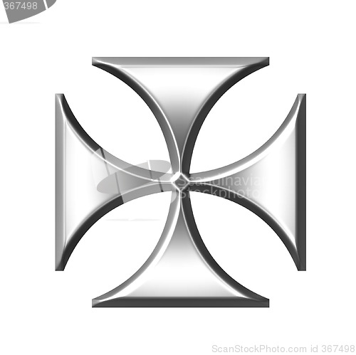 Image of Silver German Cross