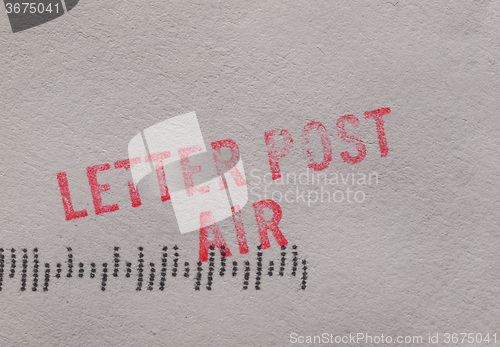 Image of Letter post air