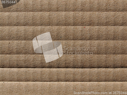 Image of Brown corrugated cardboard background